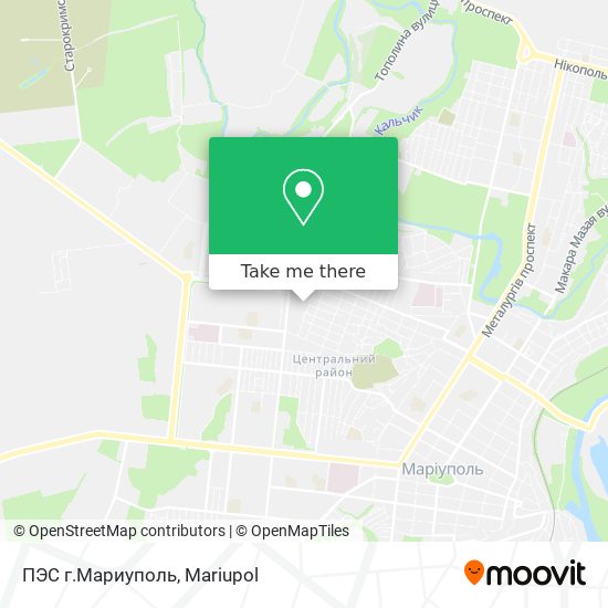 ПЭС г.Мариуполь map