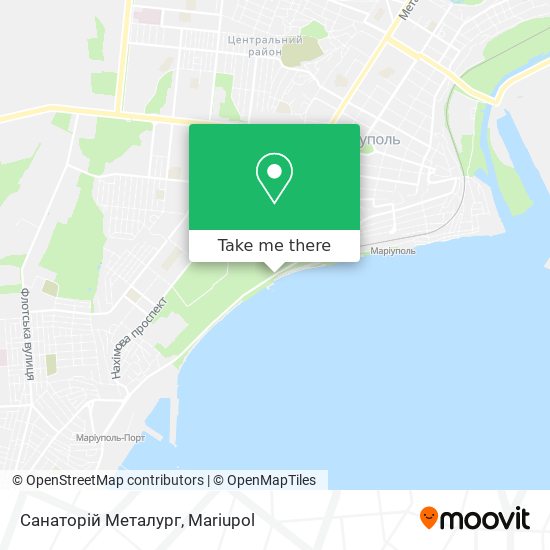 Санаторій Металург map