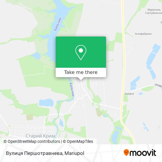 Вулиця Першотравнева map