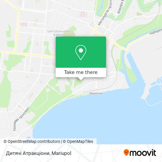 Дитячі Атракціони map