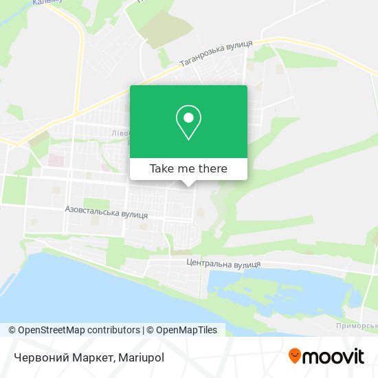 Червоний Маркет map