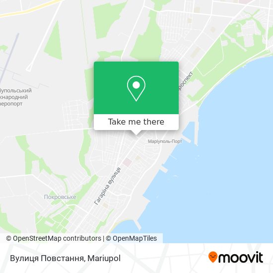 Вулиця Повстання map