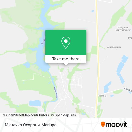 Містечко Охорони map