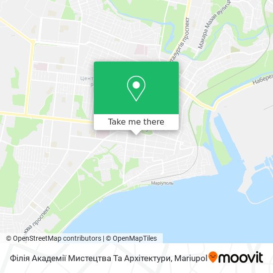 Філія Академії Мистецтва Та Архітектури map