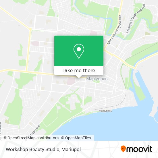 Workshop Beauty Studio map