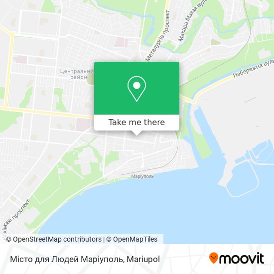 Місто для Людей Маріуполь map