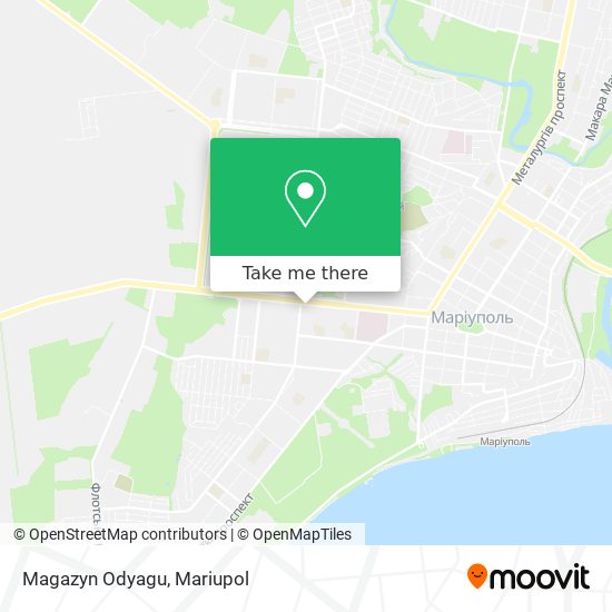 Карта Magazyn Odyagu