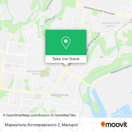 Мариуполь Котляревского 2 map