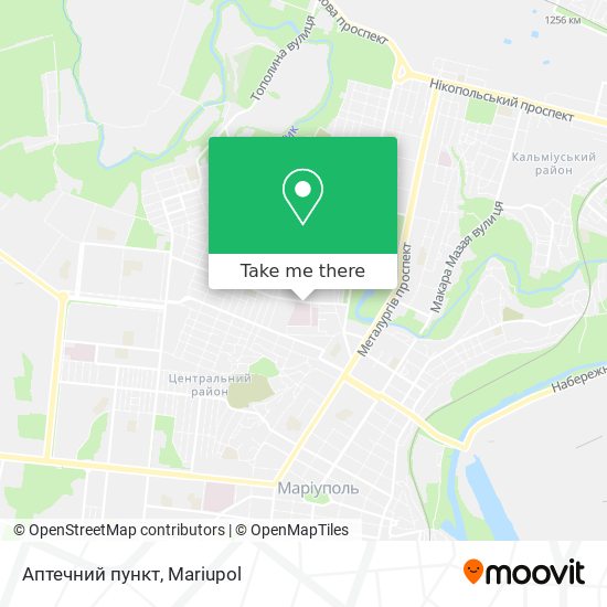 Аптечний пункт map