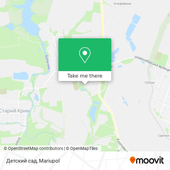 Детский сад map