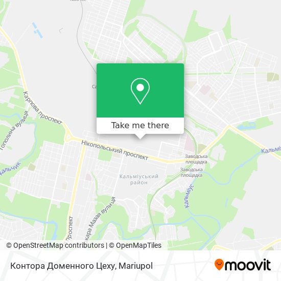 Контора Доменного Цеху map