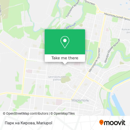 Парк на Кирова map