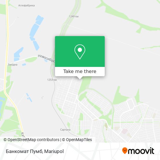 Банкомат Пумб map