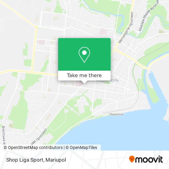 Карта Shop Liga Sport