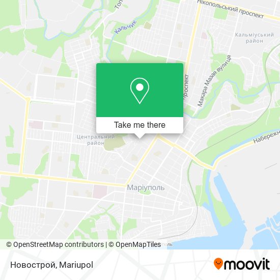 Новострой map