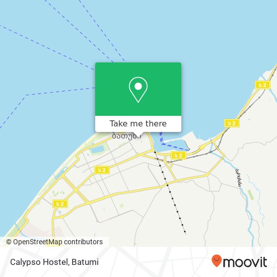 Calypso Hostel map