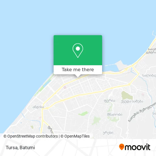 Tursa map