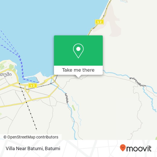 Карта Villa Near Batumi