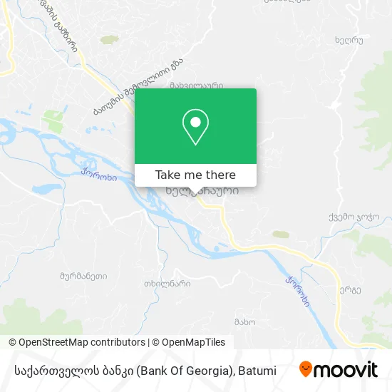საქართველოს ბანკი (Bank Of Georgia) map