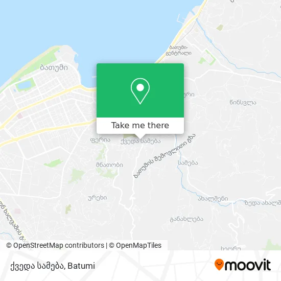 ქვედა სამება map