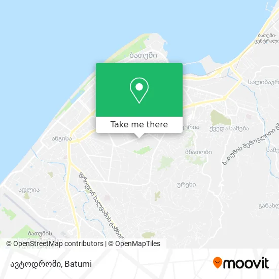 ავტოდრომი map