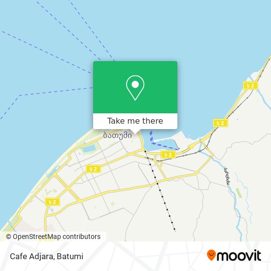 Cafe Adjara map