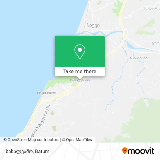 სახალვაშო map