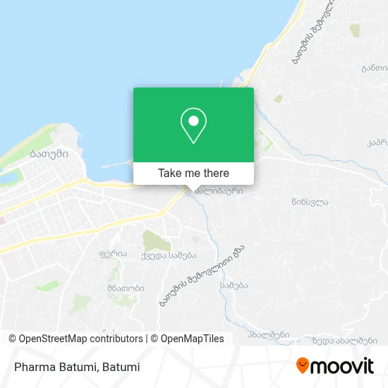 Pharma Batumi map