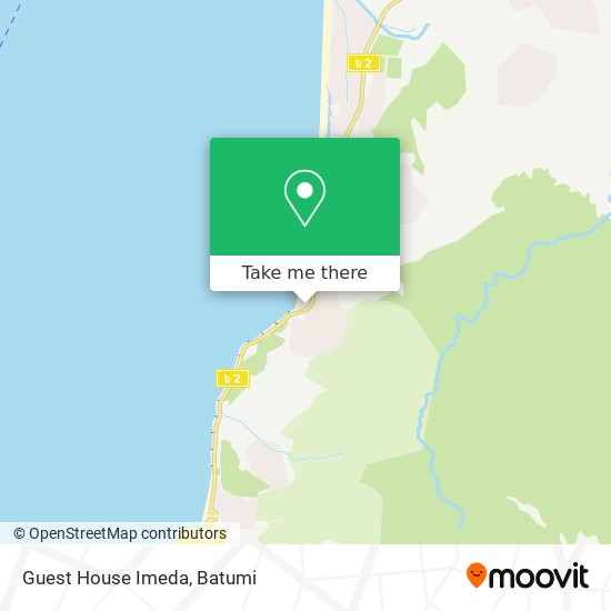 Guest House Imeda map