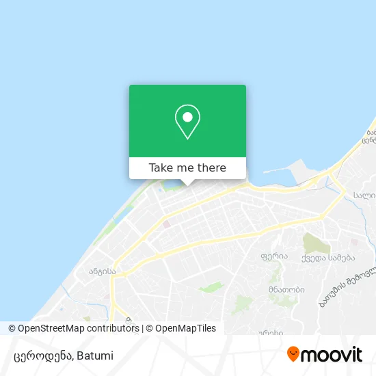 ცეროდენა map