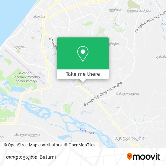 თოდოგაური map