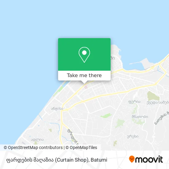 ფარდების მაღაზია (Curtain Shop) map