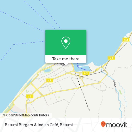 Batumi Burgers & Indian Café map