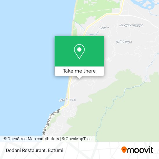 Dedani Restaurant map