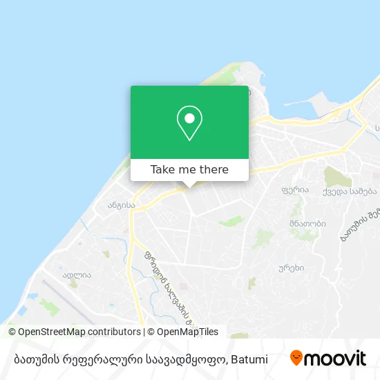 ბათუმის რეფერალური საავადმყოფო map