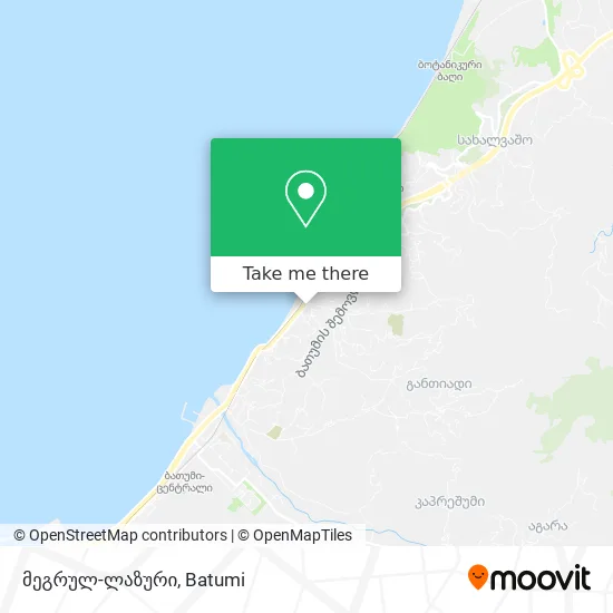 მეგრულ-ლაზური map