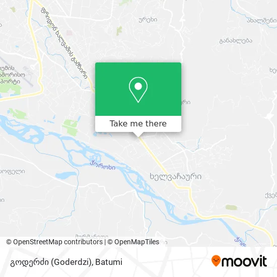 გოდერძი (Goderdzi) map