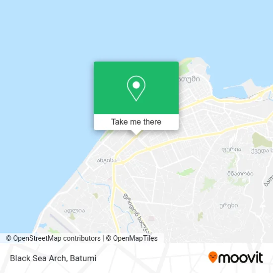 შავი ზღვის თაღი map