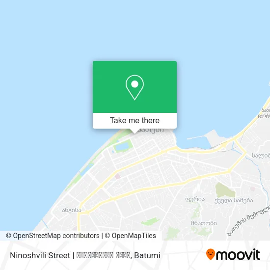 Карта Ninoshvili Street | ნინოშვილის ქუჩა