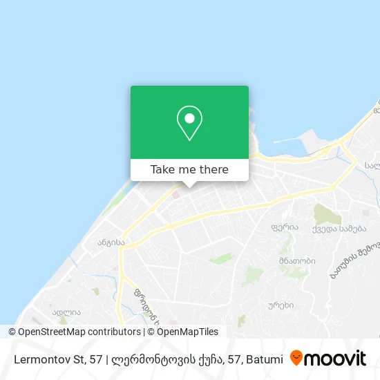 Lermontov St, 57 | ლერმონტოვის ქუჩა, 57 map