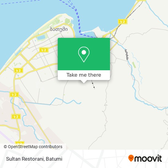 Карта Sultan Restorani