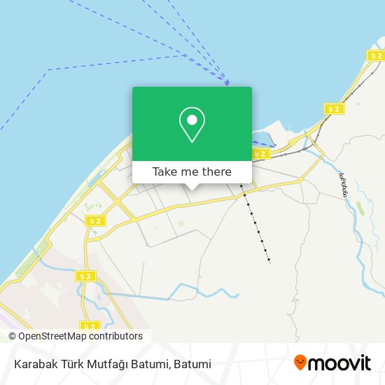 Карта Karabak Türk Mutfağı Batumi
