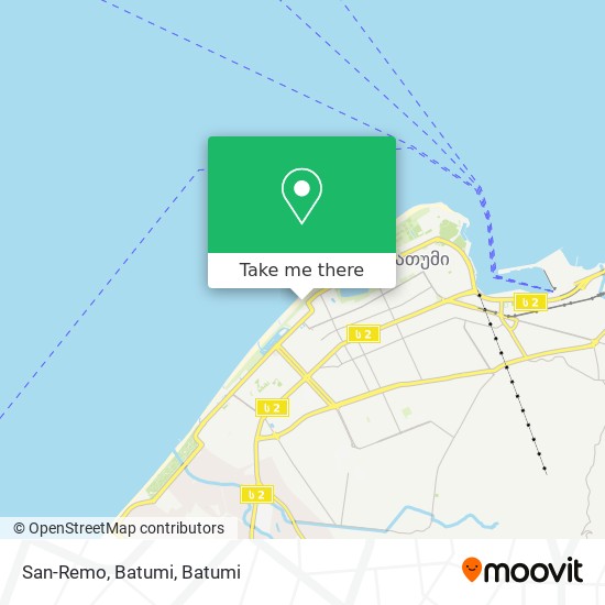 San-Remo, Batumi map