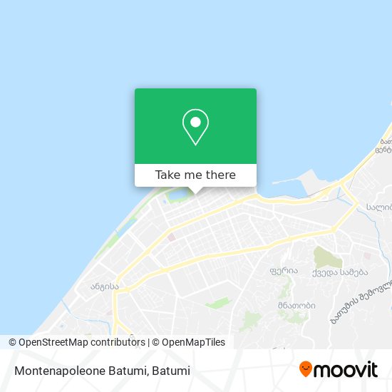 Montenapoleone Batumi map