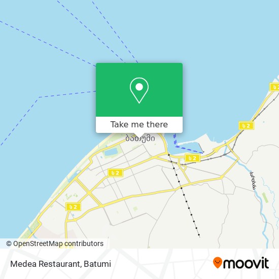 Medea Restaurant map