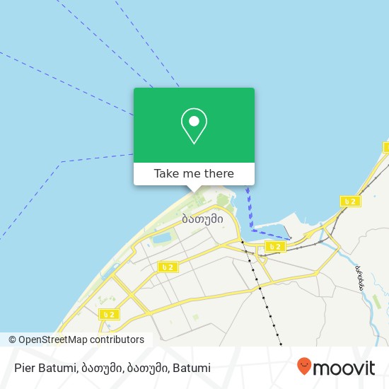 Pier Batumi, ბათუმი, ბათუმი map
