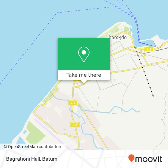 Bagrationi Hall map