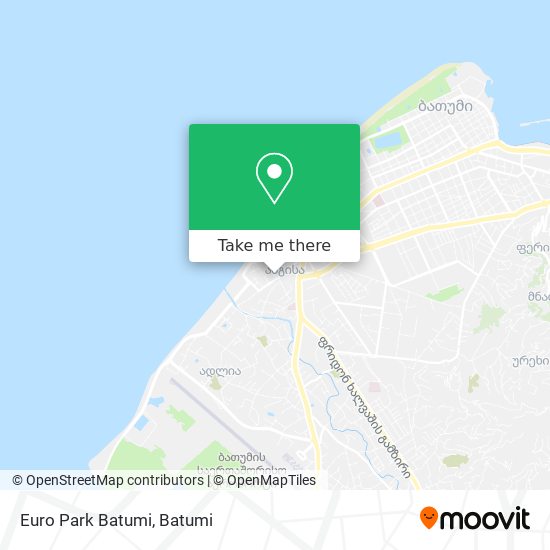 Euro Park Batumi map