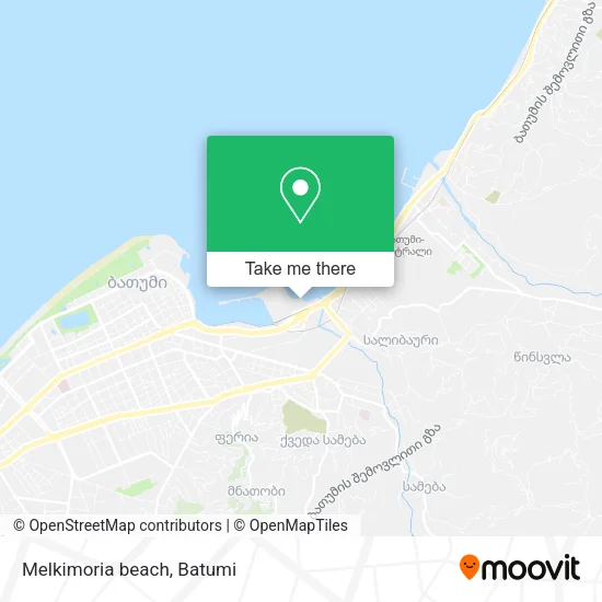Карта Melkimoria beach