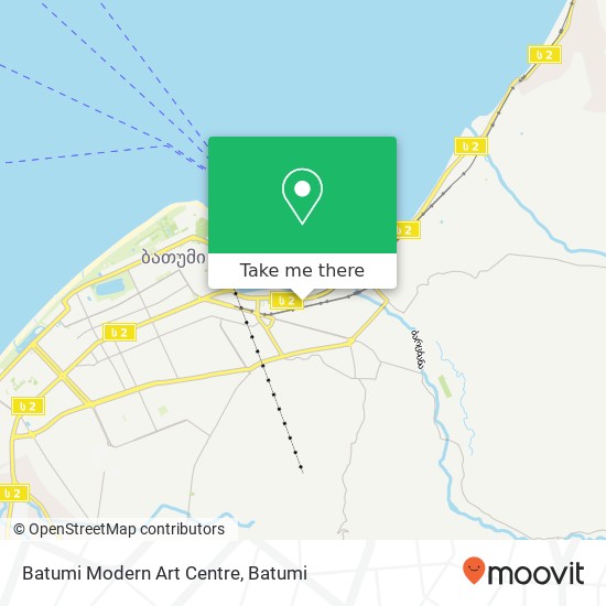 Batumi Modern Art Centre map